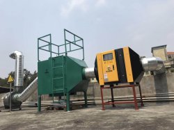 東鴻環(huán)境虎門注塑機廢氣處理項目完工，獲得客戶滿意好評！